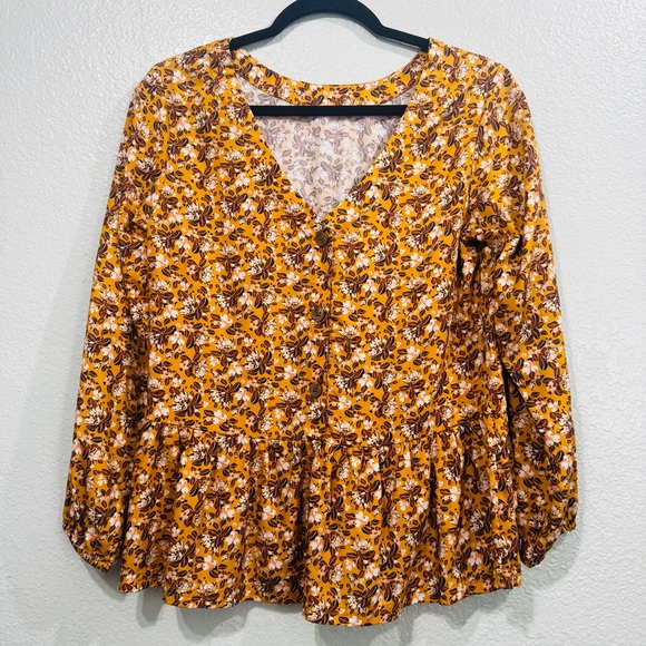New Patagonia Shallow Moon Women's Floral Top Size XSmall - Picture 8 of 15